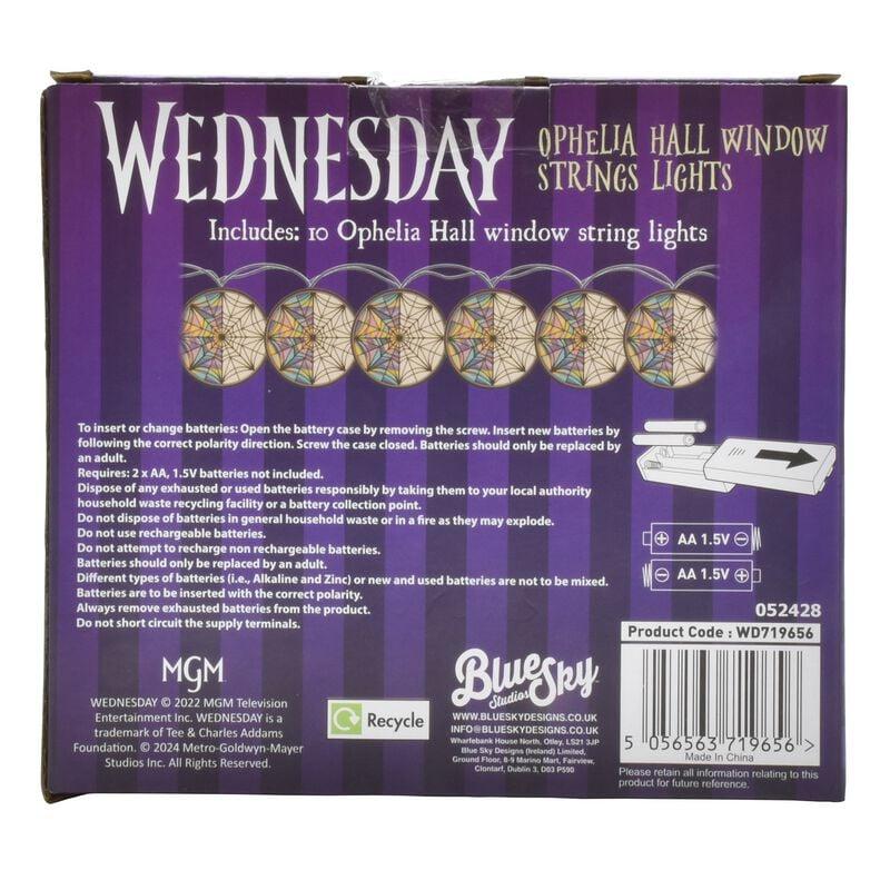 Gothicana By Emp "Ophelia Window" String Of Lights By Wednesday