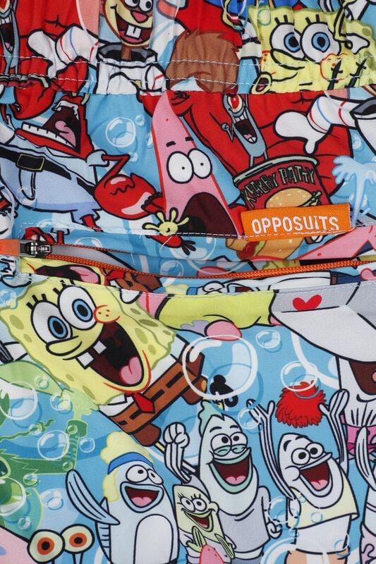 Gothicana By Emp "OppoSuits - Frenzy" Swim Shorts Multicolour By SpongeBob SquarePants