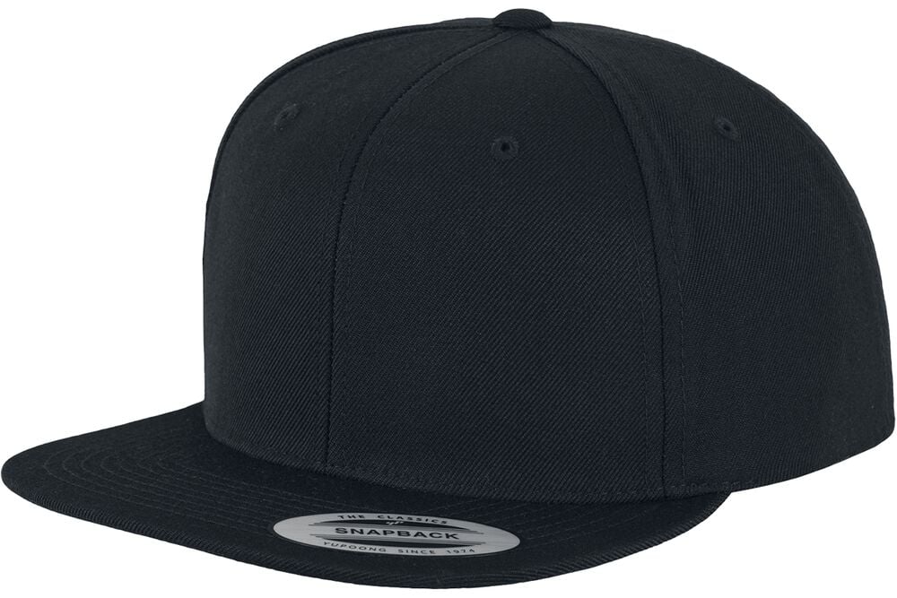 gothicana by emp "Organic Cotton Snapback" Cap black by Flexfit