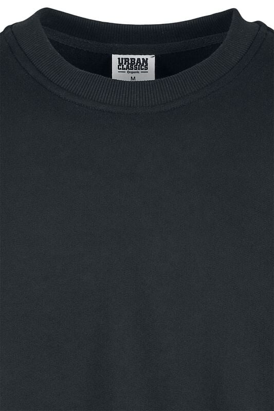 Gothicana By Emp "Organic Oversized Boxy Crew" Sweatshirt Black By Urban Classics