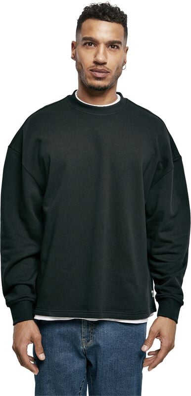Gothicana By Emp "Organic Oversized Boxy Crew" Sweatshirt Black By Urban Classics