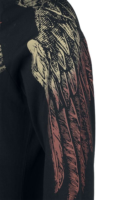 Gothicana By Emp "Original Sinner" Long-sleeve Shirt Black By Rock Rebel By EMP