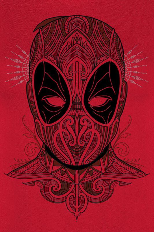 Gothicana By Emp "Ornamental" T-Shirt Dark Red By Deadpool