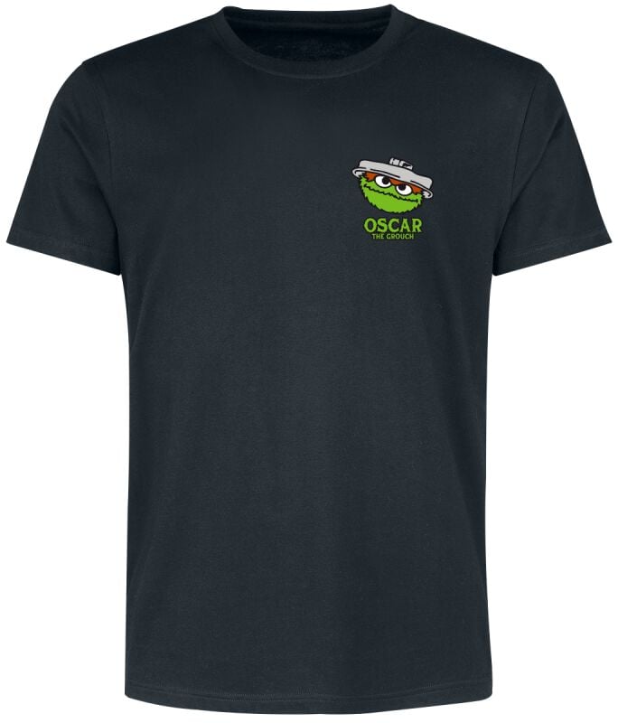 gothicana by emp "Oscar the Grouch - Nope - back print" T-Shirt black by Sesame Street