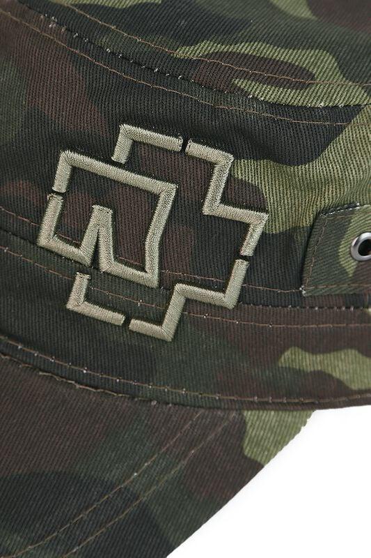 Gothicana By Emp "Outline Logo" Cap Camouflage By Rammstein