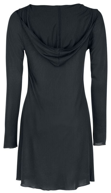 Gothicana By Emp "Overlay Hood" Cardigan Black By Black Premium By EMP