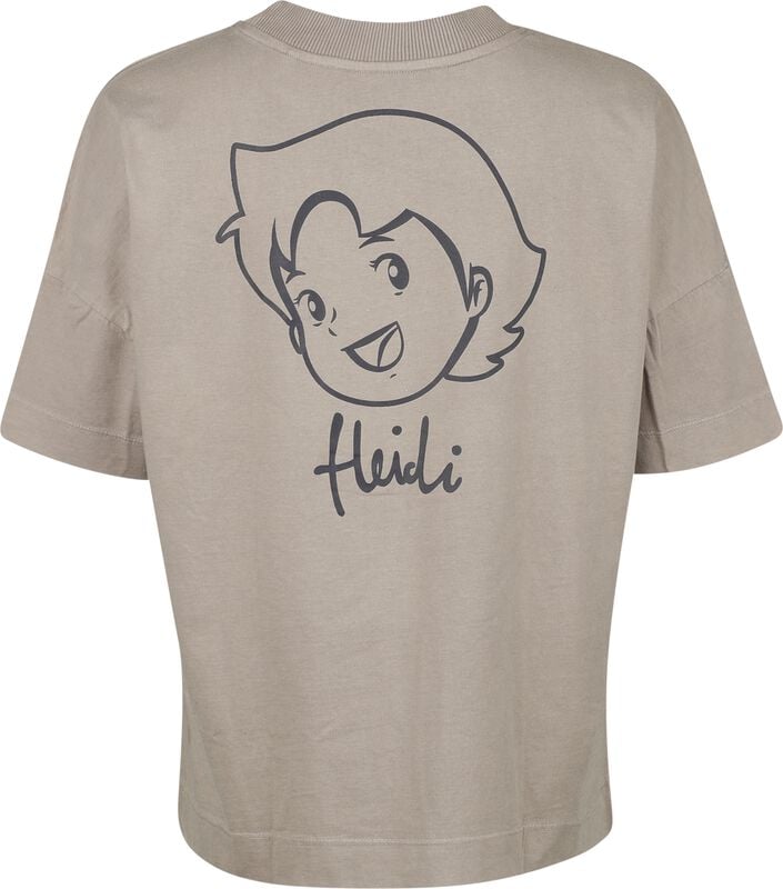 Gothicana By Emp "Oversized - Heidi - Edelweiss" T-Shirt Multicolour By Heidi