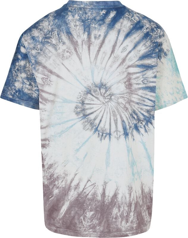 Gothicana By Emp "Oversized Tie-dye T-shirt" T-Shirt Off White By Urban Classics