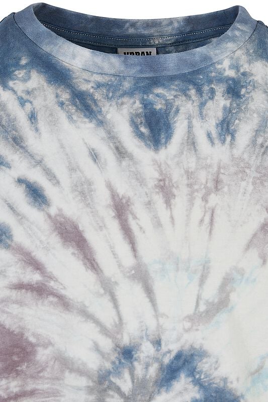 Gothicana By Emp "Oversized Tie-dye T-shirt" T-Shirt Off White By Urban Classics