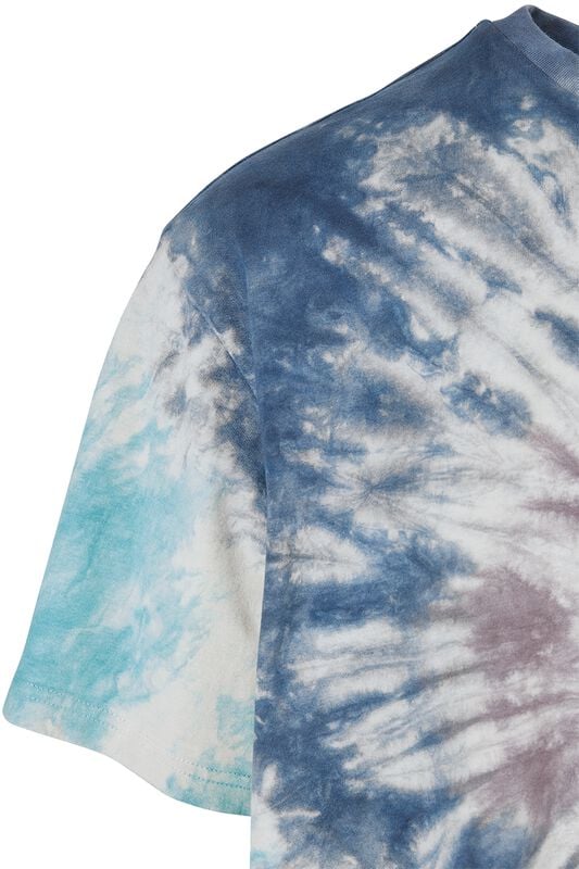 Gothicana By Emp "Oversized Tie-dye T-shirt" T-Shirt Off White By Urban Classics