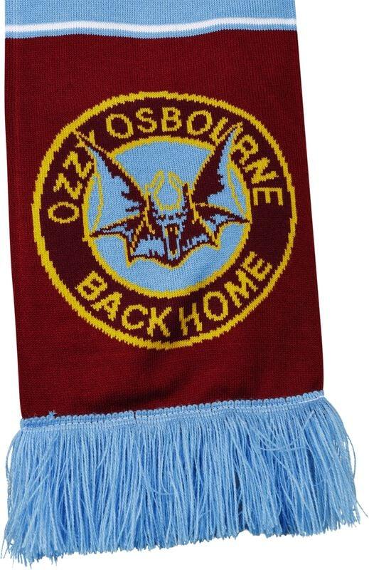 Gothicana By Emp "Ozzy X Aston Villa - Back Home- Football Scarf" Scarf Multicolour By Ozzy Osbourne