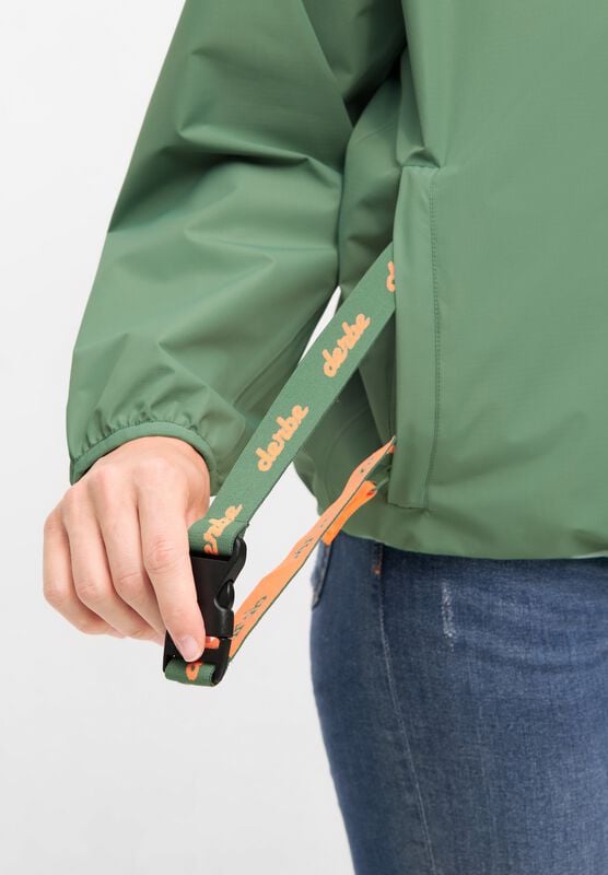 Gothicana By Emp "Packby" Between-seasons Jacket Green By Derbe Hamburg