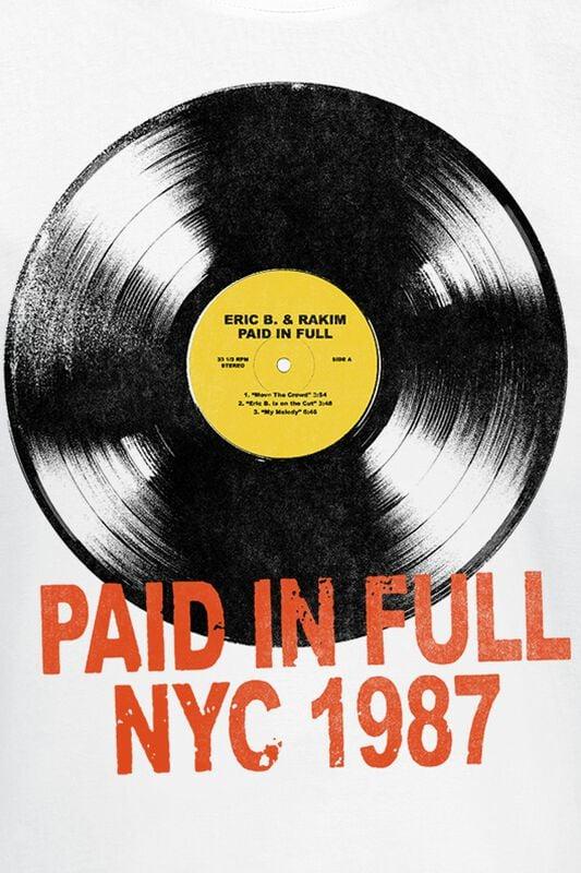 Gothicana By Emp "Paid Records" T-Shirt White By Eric B. & Rakim