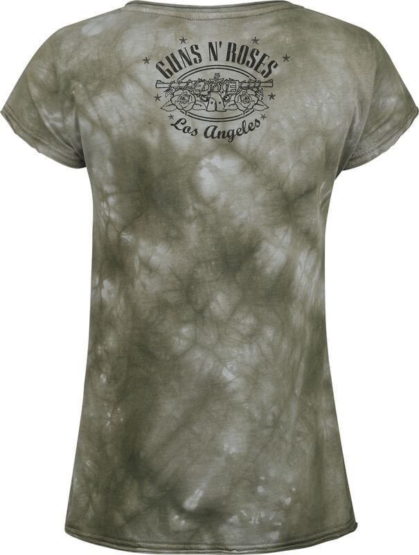 Gothicana By Emp "Paradise City" T-Shirt Khaki By Guns N' Roses