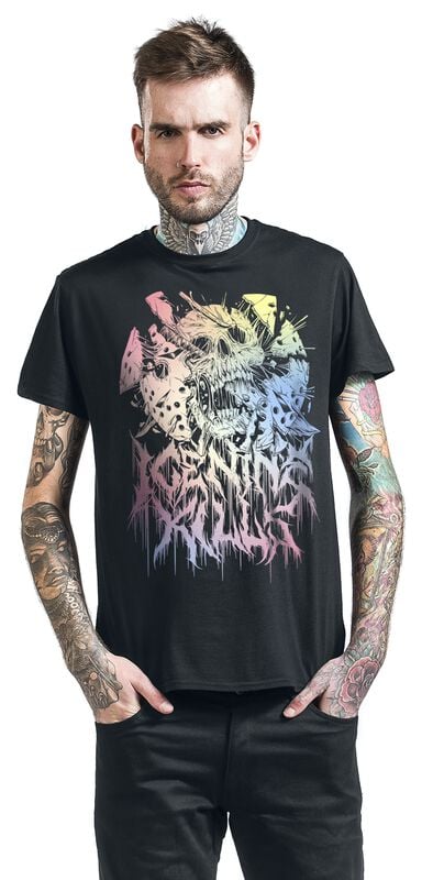 Gothicana By Emp "Pastel Skull" T-Shirt Black By Ice Nine Kills