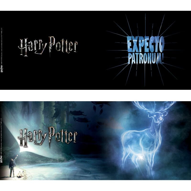 Gothicana By Emp "Patronus - Heat-change Mug" Cup Multicolour By Harry Potter