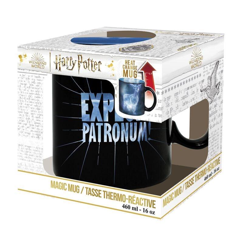 Gothicana By Emp "Patronus - Heat-change Mug" Cup Multicolour By Harry Potter