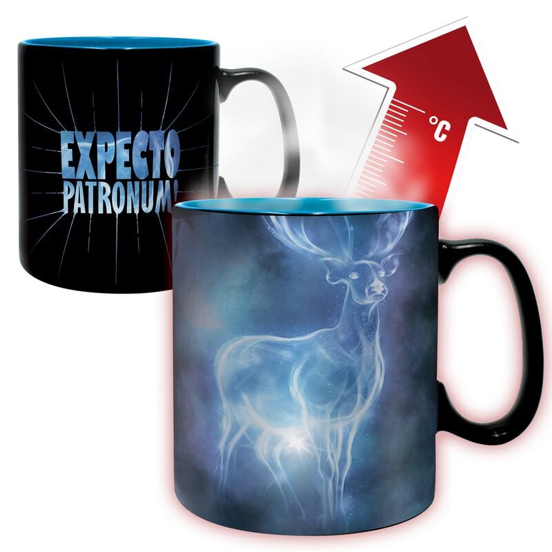 gothicana by emp "Patronus - Heat-change mug" Cup multicolour by Harry Potter