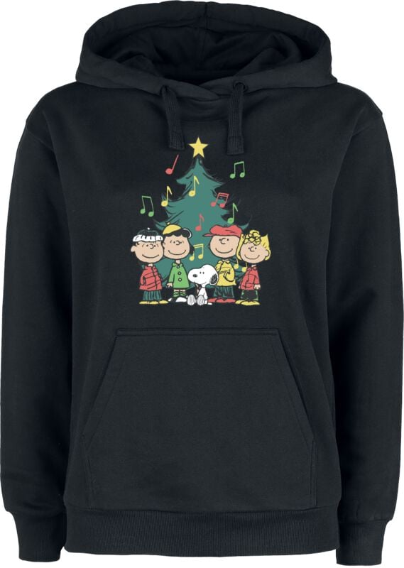 gothicana by emp "Peanuts - Christmas Tree" Hoodie black by Peanuts
