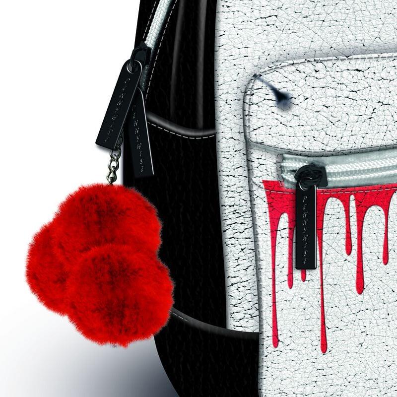 Gothicana By Emp "Pennywise" Mini Backpacks White-black-red By IT