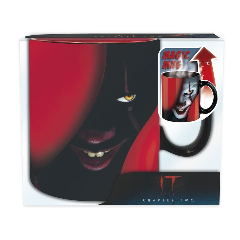 Gothicana By Emp "Pennywise - Time To Float - Thermo Mug" Mug Multicolour By IT