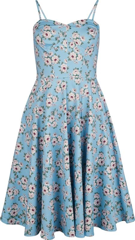 gothicana by emp "Peony Swing Dress" Midi Dress multicolour by H&R London