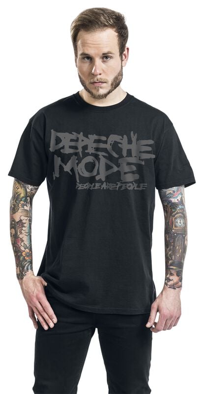 Gothicana By Emp "People Are People" T-Shirt Black By Depeche Mode