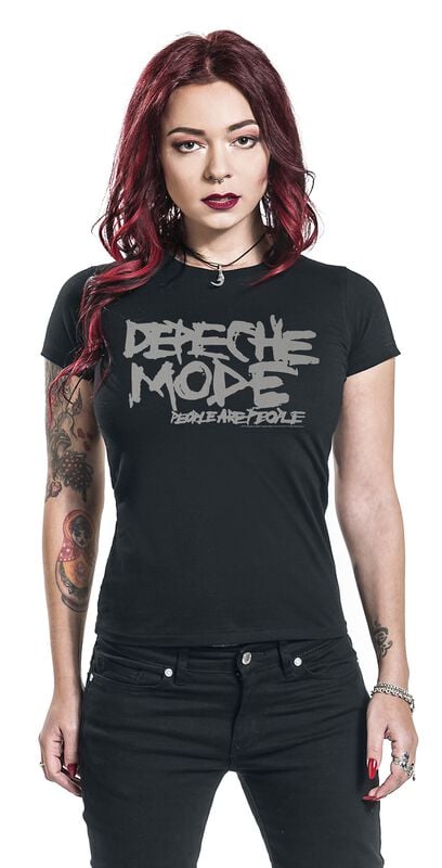 Gothicana By Emp "People Are People" T-Shirt Black By Depeche Mode