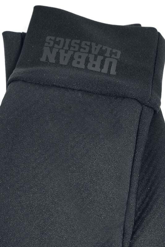 Gothicana By Emp "Performance Gloves Logo Cuff" Full-fingered Gloves Black By Urban Classics