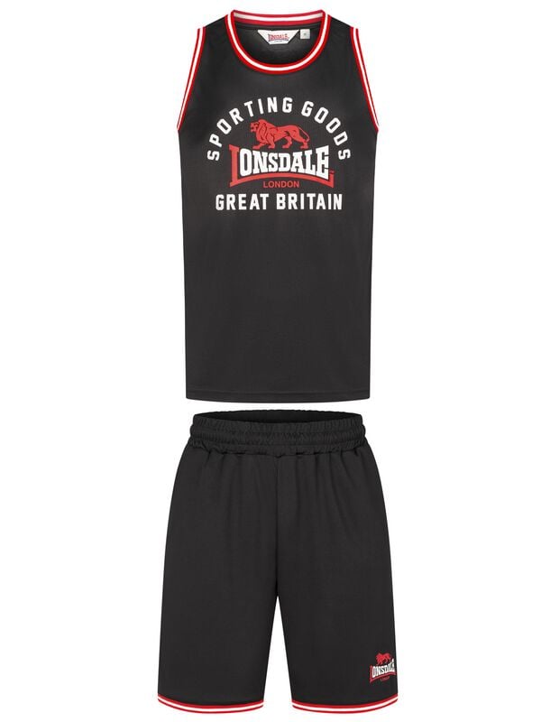 gothicana by emp "PEWSEY" Tracksuit black by Lonsdale London