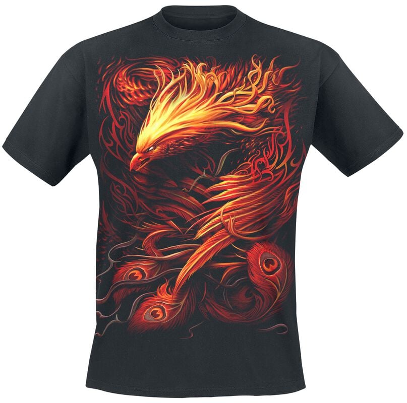 gothicana by emp "Phoenix Arisen" T-Shirt black by Spiral