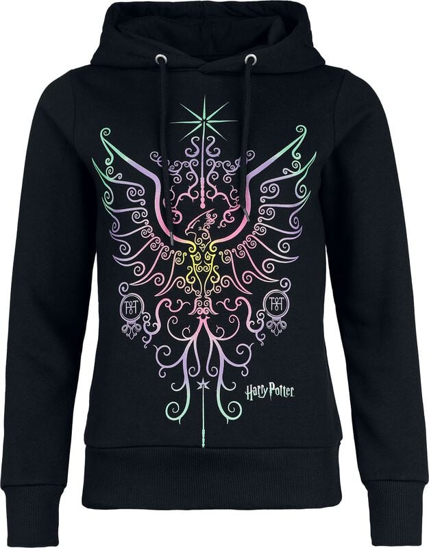 gothicana by emp "Phoenix" Hoodie black by Harry Potter