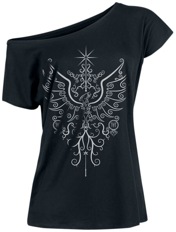 Gothicana By Emp "Phoenix" T-Shirt Black By Harry Potter