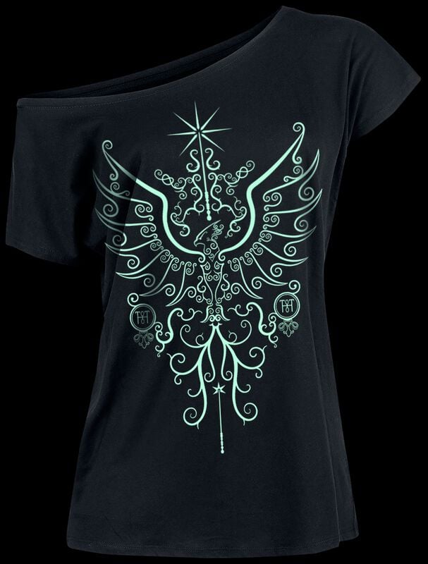 Gothicana By Emp "Phoenix" T-Shirt Black By Harry Potter
