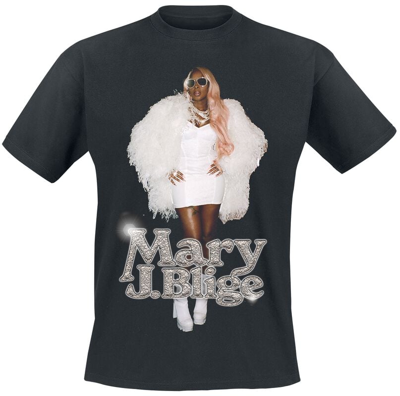 gothicana by emp "Photo Glossy" T-Shirt black by Mary J. Blige