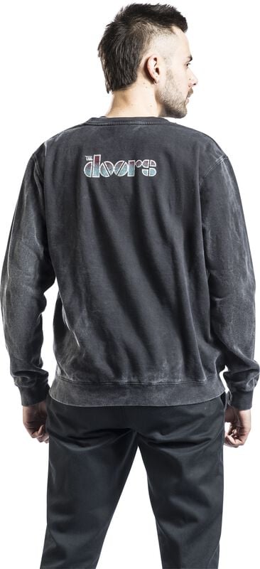 Gothicana By Emp "Photo" Sweatshirt Charcoal By The Doors