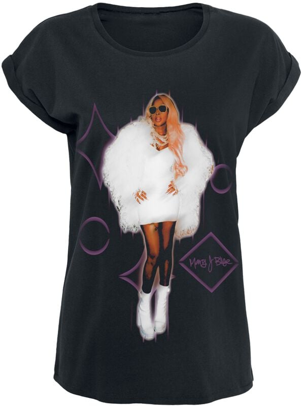 gothicana by emp "Photo Symbols" T-Shirt black by Mary J. Blige