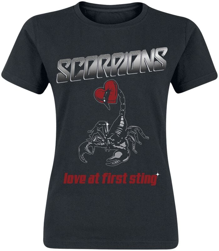 gothicana by emp "Pierced Heart" T-Shirt black by Scorpions