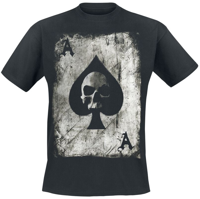 gothicana by emp "Pik Ace Skullcard" T-Shirt black by Pik Ace Skullcard