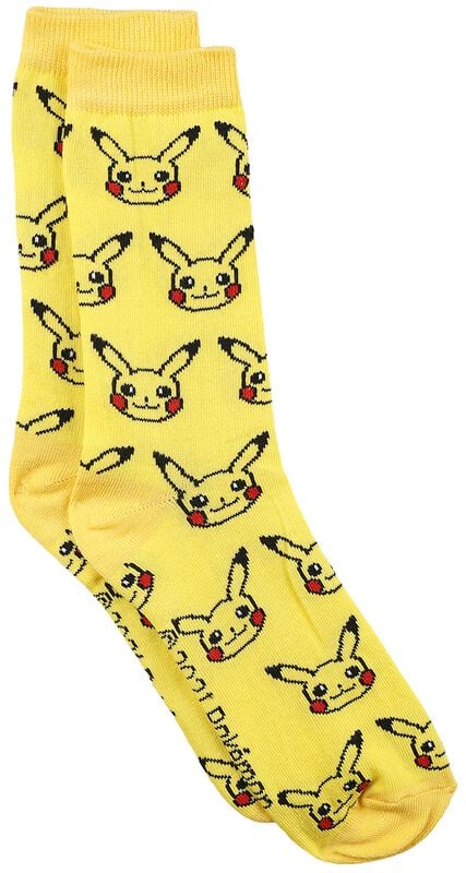 Gothicana By Emp "Pikachu Charmander Eevee Socks" Socks Multicolour By Pokémon