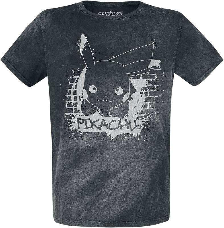 gothicana by emp "Pikachu - Graffiti" T-Shirt black by Pokémon