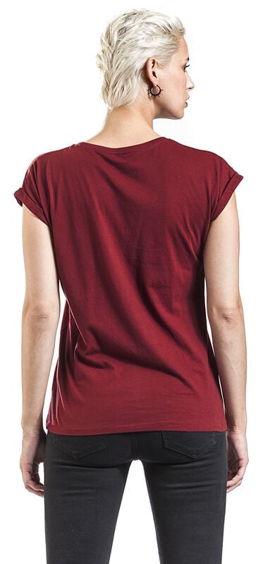 Gothicana By Emp "Pikachu - Recharging" T-Shirt Burgundy By Pokémon