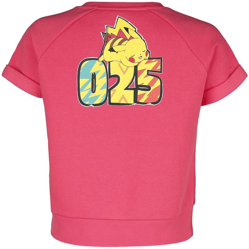 Gothicana By Emp "Pikachu - Retro Summer" T-Shirt Pink By Pokémon