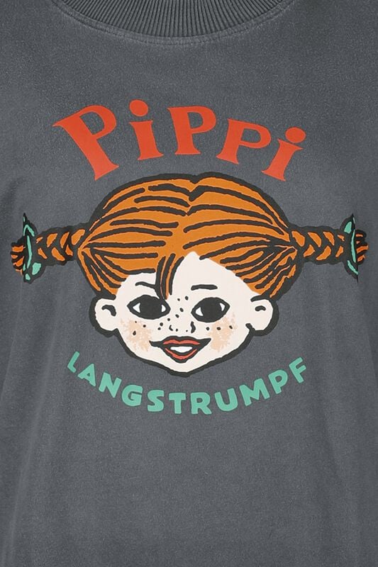 Gothicana By Emp "Pippi Longstocking" T-Shirt Multicolour By Pippi Longstocking