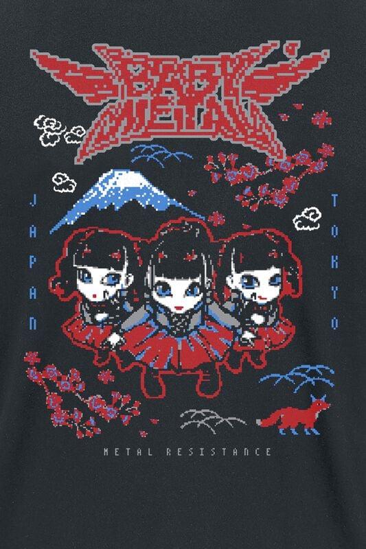 Gothicana By Emp "Pixel Tokyo" T-Shirt Black By Babymetal