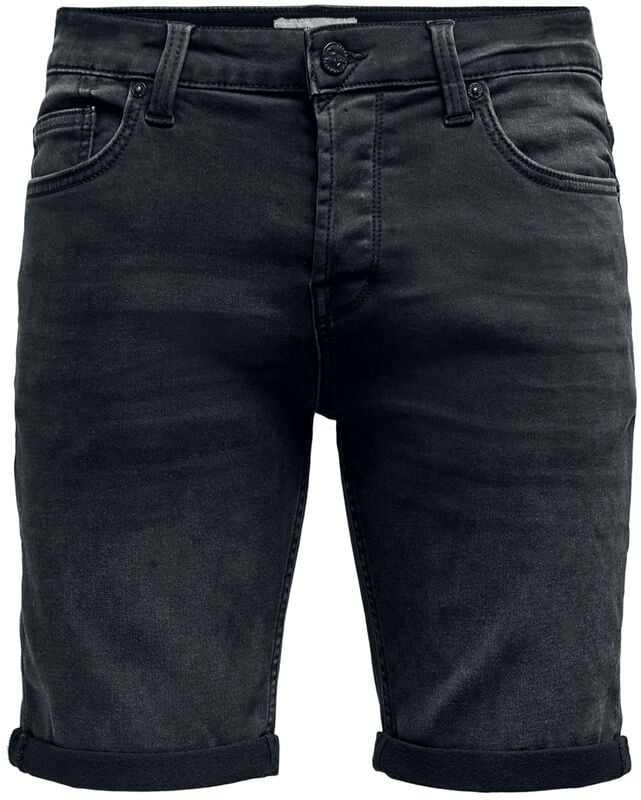 gothicana by emp "Ply Life Reg" Shorts black by ONLY and SONS