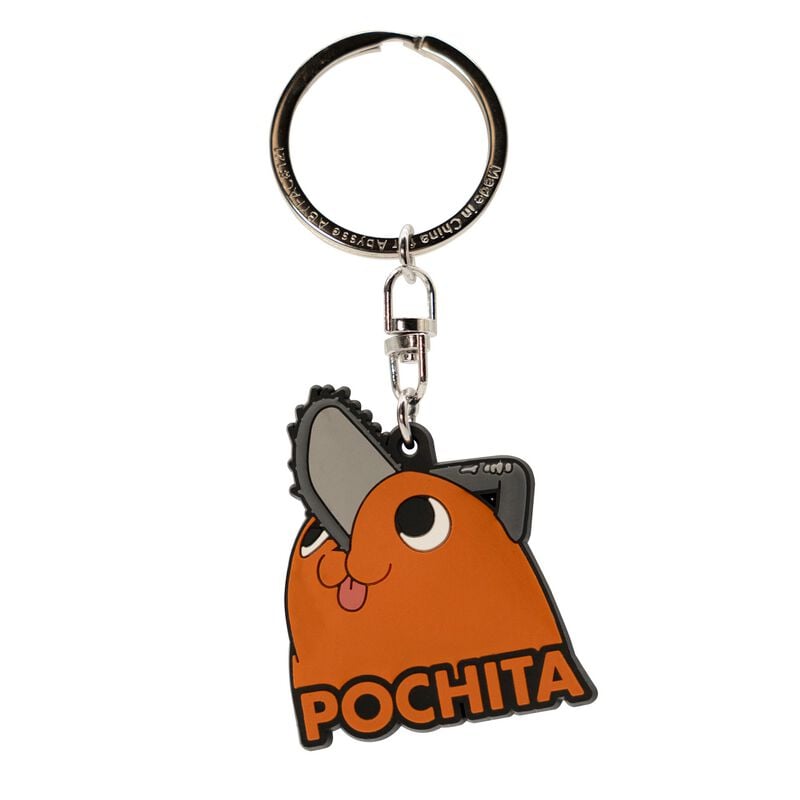 Gothicana By Emp "Pochita" Keyring Pendant Multicolour By Chainsaw Man