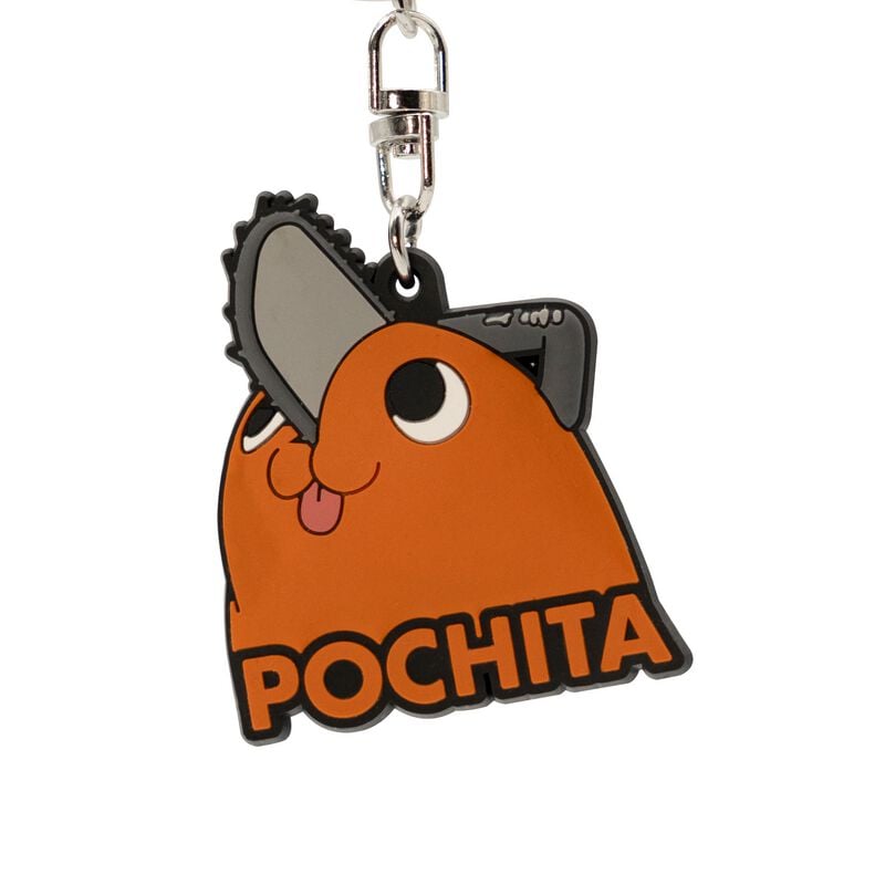 gothicana by emp "Pochita" Keyring Pendant multicolour by Chainsaw Man