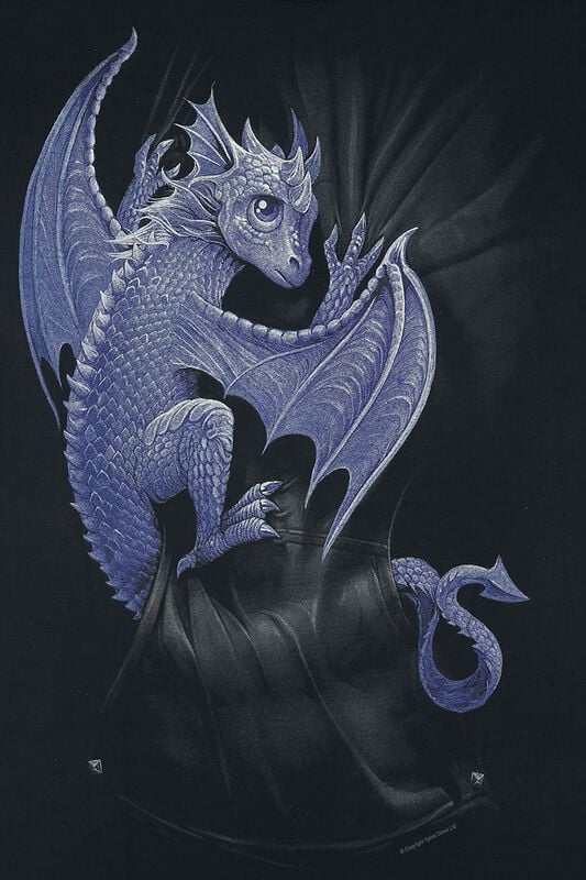 Gothicana By Emp "Pocket Dragon" Long-sleeve Shirt Black By Spiral