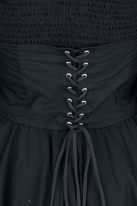 Gothicana By Emp "Poizen Industries" Mini Dress Black By Poizen Industries